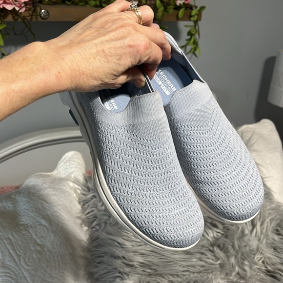 Sketchers Performance Go Walk 5 Machine Washable Lightweight  Blue Womens 6 - Picture 5 of 15